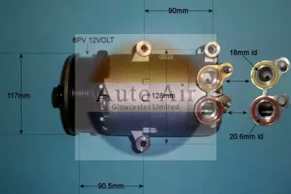 Компрессор AUTO AIR GLOUCESTER 14-0326