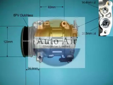 Компрессор AUTO AIR GLOUCESTER 14-9638