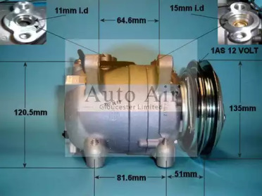 Компрессор AUTO AIR GLOUCESTER 14-1250