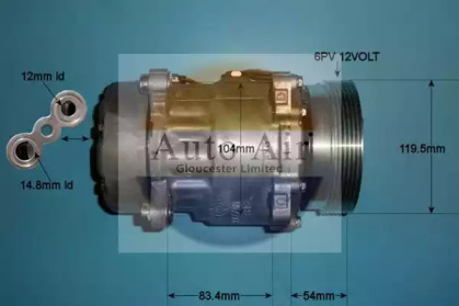 Компрессор AUTO AIR GLOUCESTER 14-1164