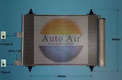 Конденсатор AUTO AIR GLOUCESTER 16-9748