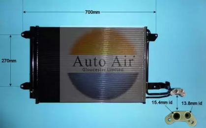 Конденсатор AUTO AIR GLOUCESTER 16-1054A