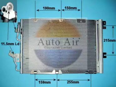 Конденсатор AUTO AIR GLOUCESTER 16-1072