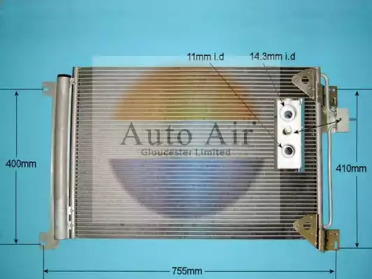 Конденсатор AUTO AIR GLOUCESTER 16-9922