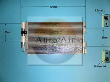 Конденсатор AUTO AIR GLOUCESTER 16-6588