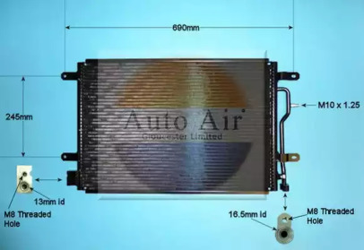 Конденсатор AUTO AIR GLOUCESTER 16-9692