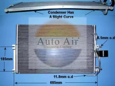 Конденсатор AUTO AIR GLOUCESTER 16-1239