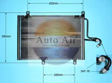 Конденсатор AUTO AIR GLOUCESTER 16-9780