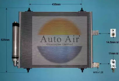 Конденсатор AUTO AIR GLOUCESTER 16-6216A