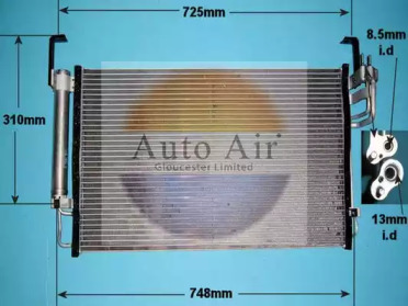 Конденсатор AUTO AIR GLOUCESTER 16-1155