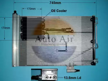 Конденсатор AUTO AIR GLOUCESTER 16-1210