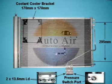 Конденсатор AUTO AIR GLOUCESTER 16-1210A