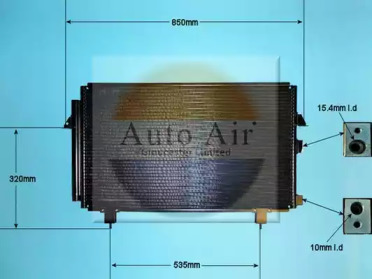 Конденсатор AUTO AIR GLOUCESTER 16-8909