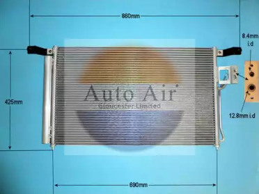 Конденсатор AUTO AIR GLOUCESTER 16-1097