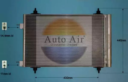 Конденсатор AUTO AIR GLOUCESTER 16-9919