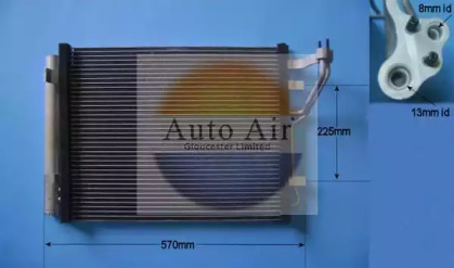 Конденсатор AUTO AIR GLOUCESTER 16-9004