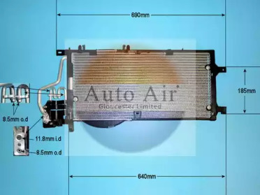 Конденсатор AUTO AIR GLOUCESTER 16-1244