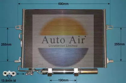 Конденсатор AUTO AIR GLOUCESTER 16-8895A