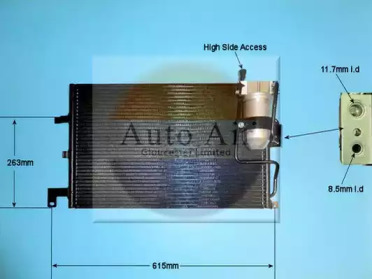 Конденсатор AUTO AIR GLOUCESTER 16-6016