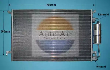 Конденсатор AUTO AIR GLOUCESTER 16-6514