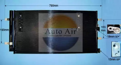 Конденсатор AUTO AIR GLOUCESTER 16-9705A