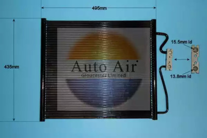 Конденсатор AUTO AIR GLOUCESTER 16-9693