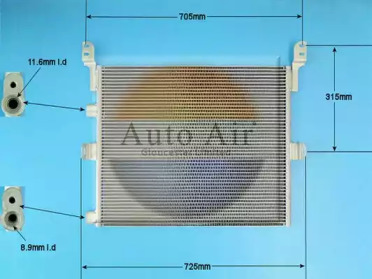 Конденсатор AUTO AIR GLOUCESTER 16-9923