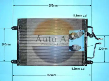 Конденсатор AUTO AIR GLOUCESTER 16-9553