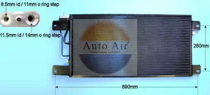 Конденсатор, кондиционер AUTO AIR GLOUCESTER 16-5003