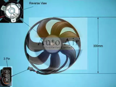 Электродвигатель, вентилятор радиатора AUTO AIR GLOUCESTER 05-1117