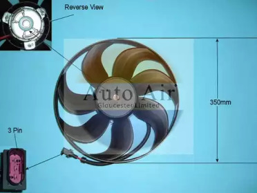 Электродвигатель, вентилятор радиатора AUTO AIR GLOUCESTER 05-1118