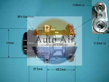 Компрессор AUTO AIR GLOUCESTER 14-1447