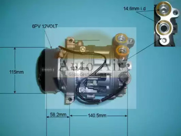 Компрессор AUTO AIR GLOUCESTER 14-1313