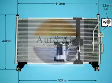 Конденсатор, кондиционер AUTO AIR GLOUCESTER 16-1110