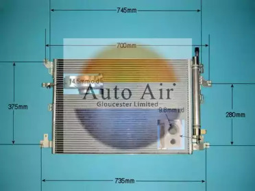 Конденсатор AUTO AIR GLOUCESTER 16-6022