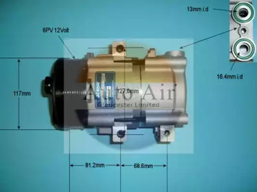 Компрессор, кондиционер AUTO AIR GLOUCESTER 14-8149P