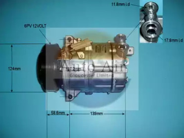 Компрессор AUTO AIR GLOUCESTER 14-8628