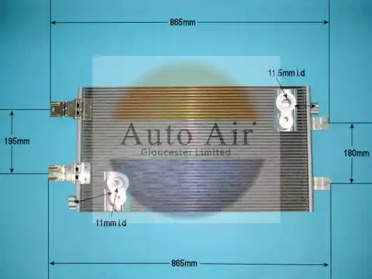 Конденсатор AUTO AIR GLOUCESTER 16-1383