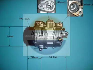 Компрессор, кондиционер AUTO AIR GLOUCESTER 14-9754