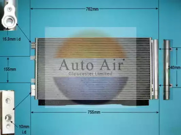 Конденсатор AUTO AIR GLOUCESTER 16-3964