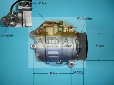 Компрессор AUTO AIR GLOUCESTER 14-9644P