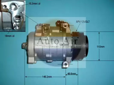 Компрессор AUTO AIR GLOUCESTER 14-9722P