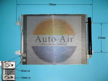 Конденсатор AUTO AIR GLOUCESTER 16-1391A