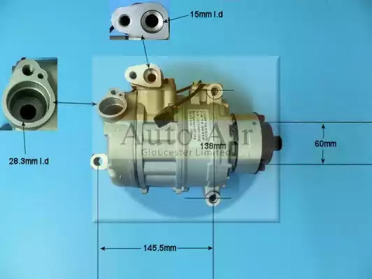 Компрессор AUTO AIR GLOUCESTER 14-9725P