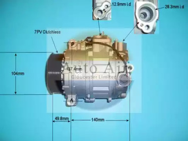 Компрессор AUTO AIR GLOUCESTER 14-6204P