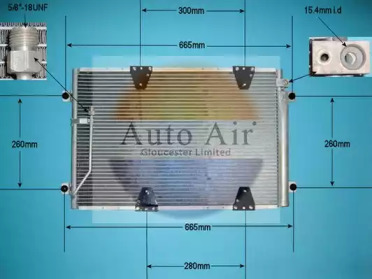 Конденсатор AUTO AIR GLOUCESTER 16-6108