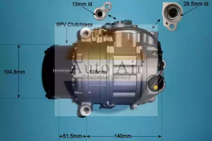 Компрессор AUTO AIR GLOUCESTER 14-0306P