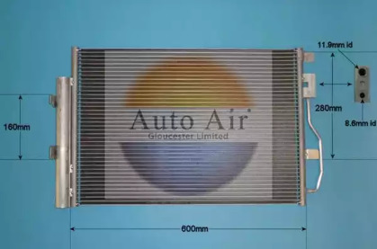 Конденсатор AUTO AIR GLOUCESTER 16-6233