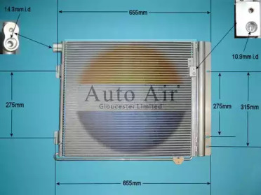 Конденсатор AUTO AIR GLOUCESTER 16-9671