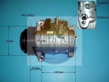 Компрессор, кондиционер AUTO AIR GLOUCESTER 14-9771